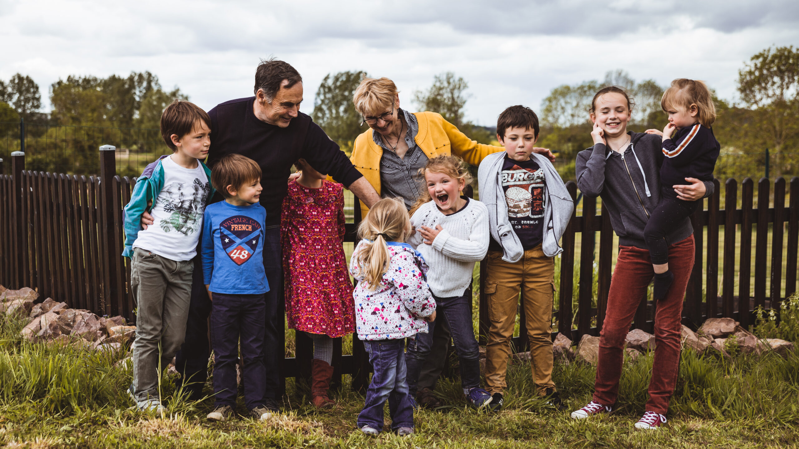 grands parents et petits enfants, photographe génération à Argences